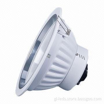 LED Downlight with 100 to 240V AC Input Voltage, 1,200 to 1,400lm Luminous Flux